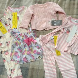 Baby Girl Brand New Clothes With Tags