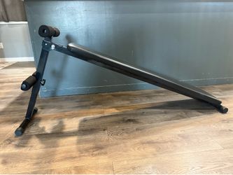 Adjustable Decline Ab Workout Bench