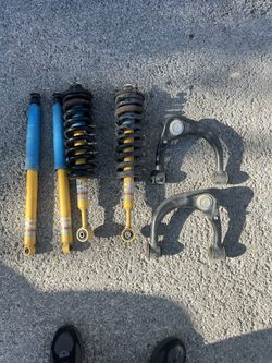Front And Rear Billstein Shocks With Stock Control Arms
