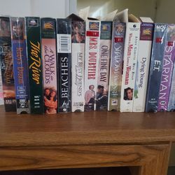 VHS Cassetts And DVD's