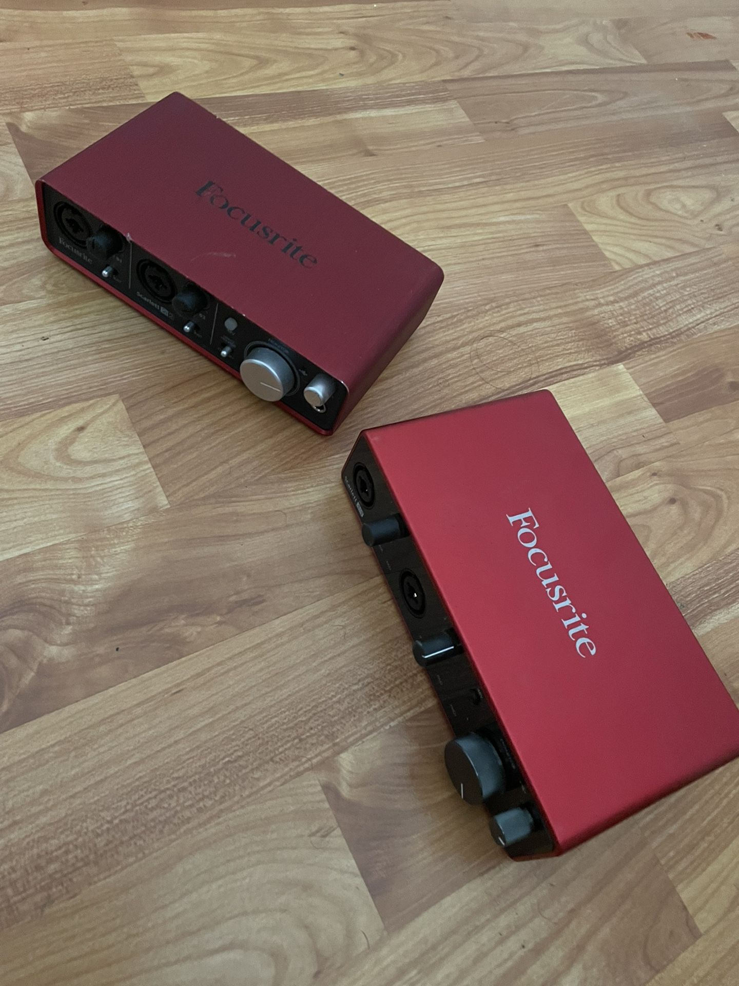 Focustrite 2i2 & Focustrite 4i4 