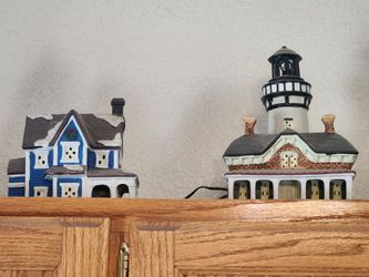 Lighted houses