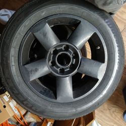 Set Of Bridgestone Tires With Rim 