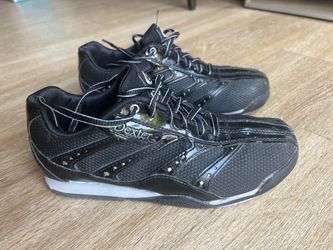 Dexter Bowling Shoes BlackSilver Athletic Professional Slide-Rite Performance 7