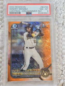 🔥2022 HENDRY MENDEZ /25 PSA 8🔥