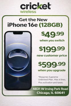 IPHONE 16 E 