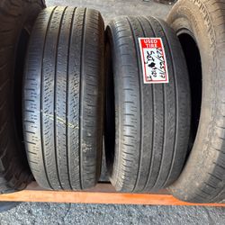 225/65/17 two tires used in good condition 🦈🛞