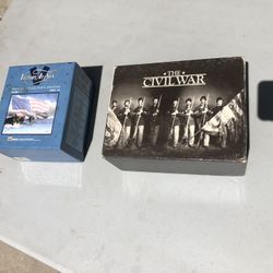 Victory at Sea & Civil War VHS sets