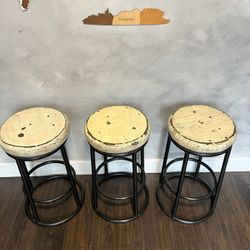 Farmhouse 24” Barstools 3x