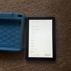 Amazon Fire 7 Kids Tablet (Blue Case)