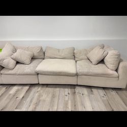 Livingspaces 3 Piece Modular Sofa 