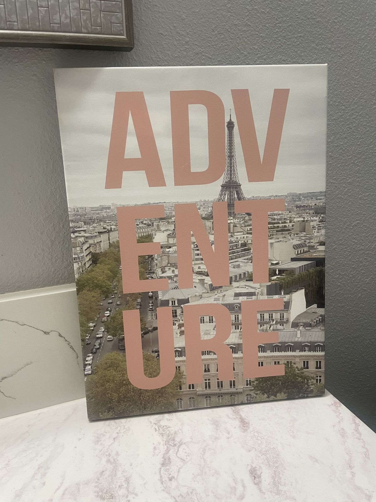 Canvas Wall Art Frame Paris