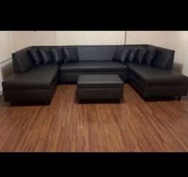 U Sectional Furniture Pillows Included. Brand New