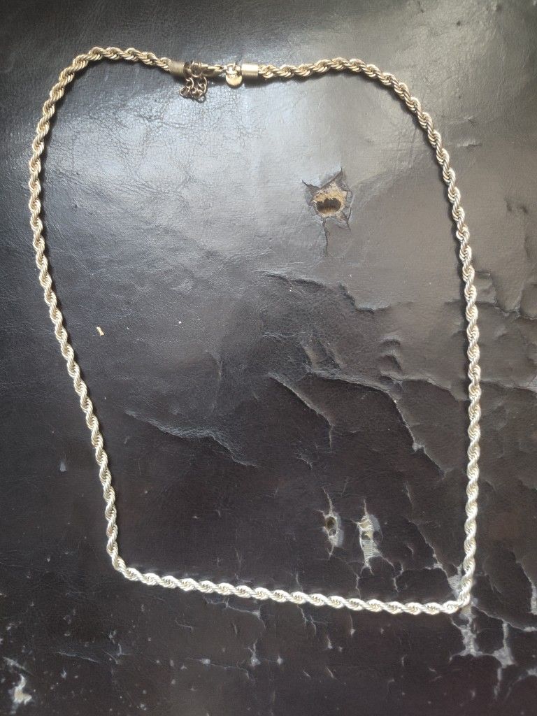 Silver Rope Chain