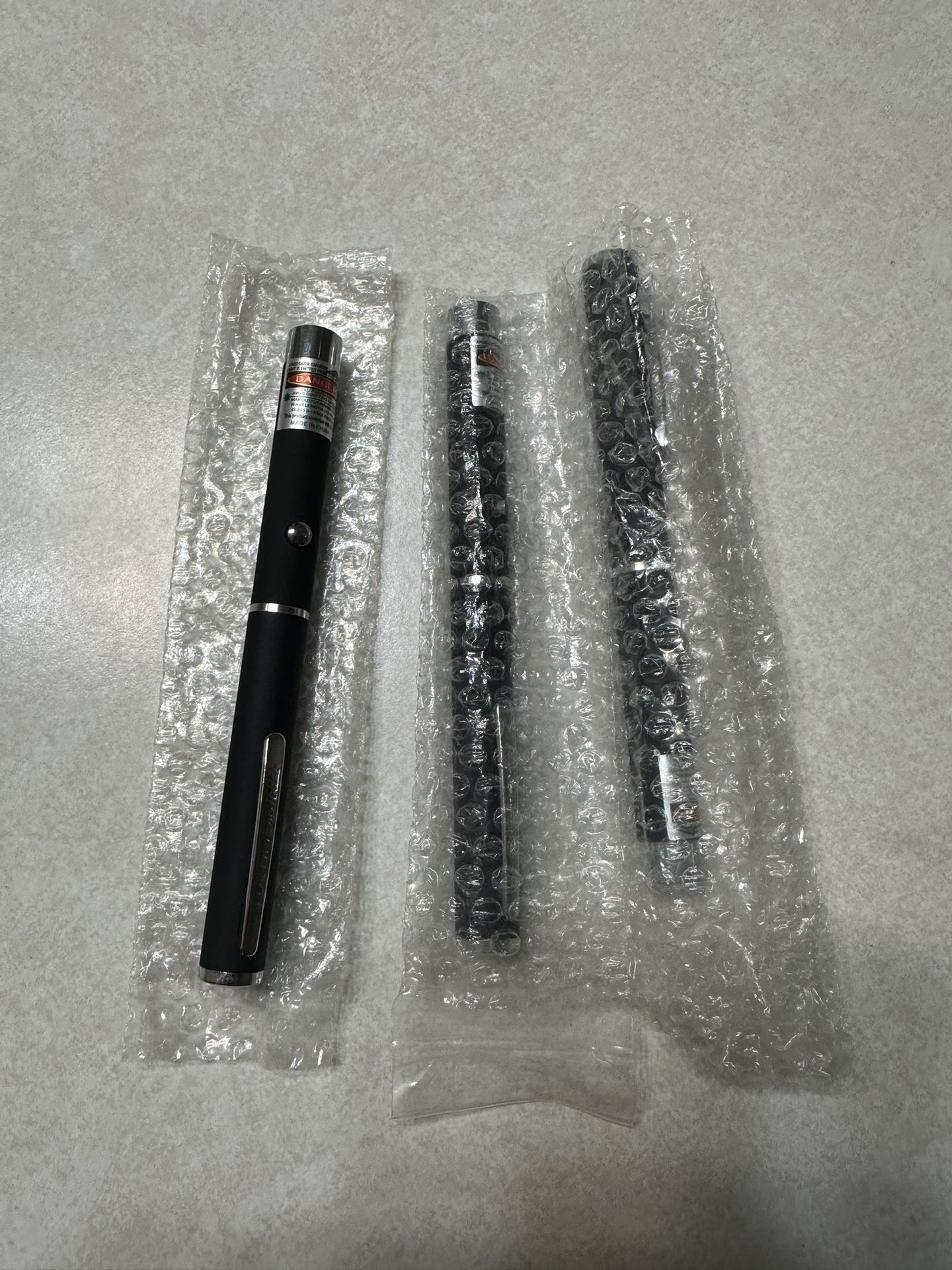 Set 3 Laser Light Pens Green