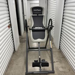 Inversion Table With Adjustable Headrest