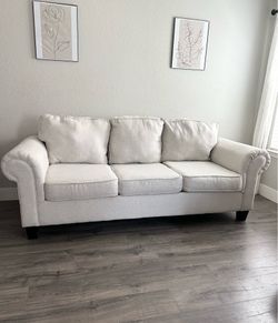 Luxury Roll Arm Sofa Washable Covers Excellent Condition