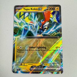 Tapu Koko ex 051/159 Double Rare Journey Together Pokémon