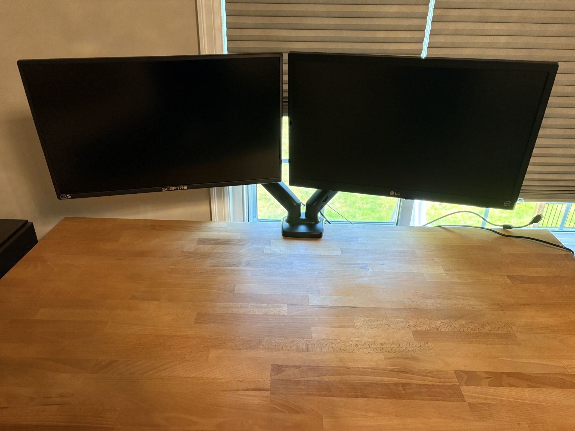 Computer Monitors Plus Arm