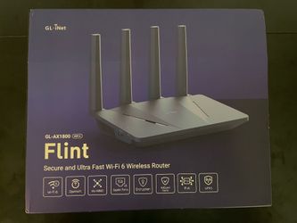 GL.iNet Flint GL-AX1800 Wi-Fi 6 Router