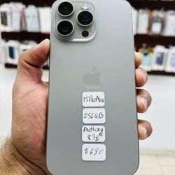 iPhone 15 Pro Max 256gb Factory Unlocked