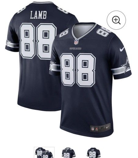 COWBOYS FOOTBALL JERSEY LAMB OR PRESCOTT $50. CASH PLEASE!!