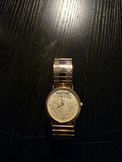 1989 Teenage Mutant Ninja Turtles Hope Watch Gold Plate Toy Fair LE 878/2000 NIB (Trade For Switch 2)