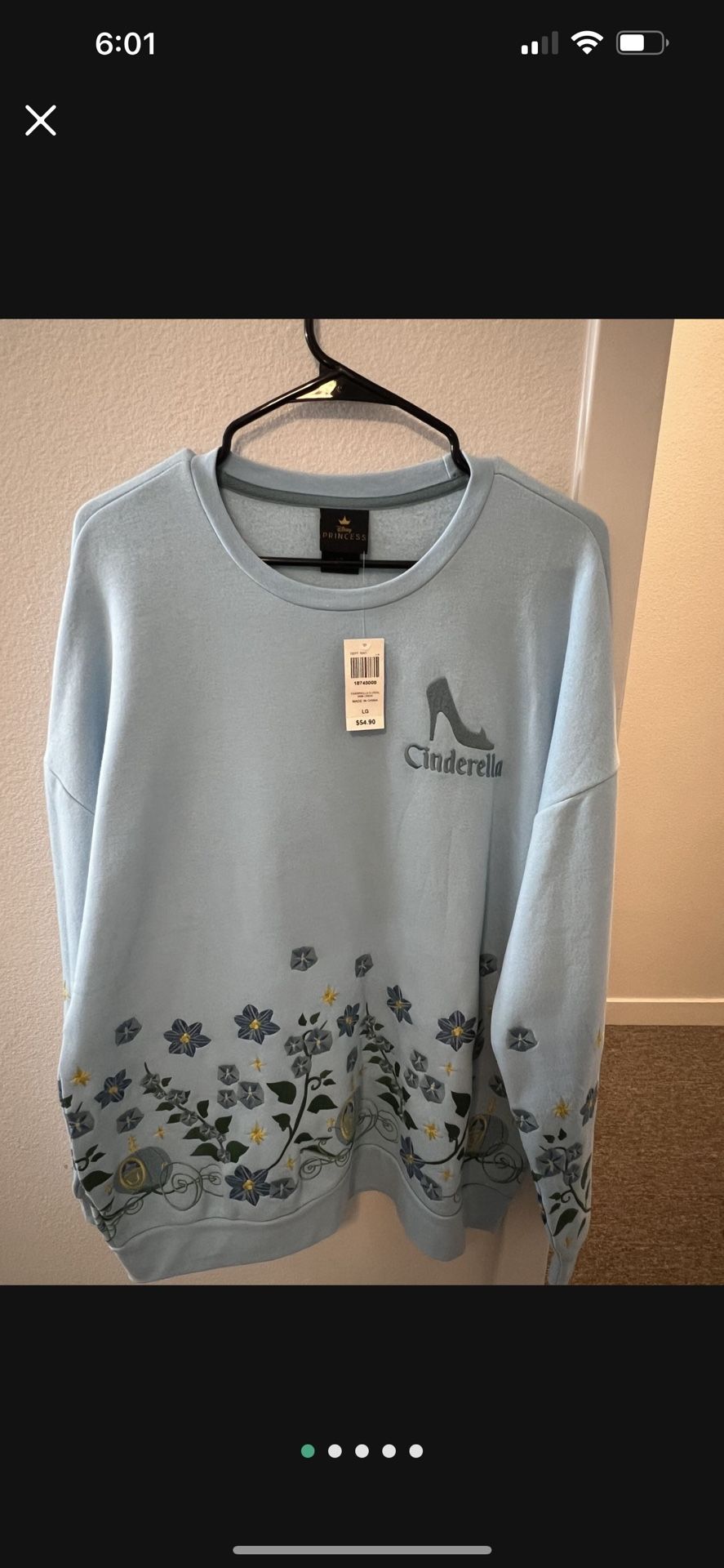 Cinderella Box Lunch Crew Neck