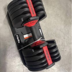 Set Of Adjustable Dumbbells 