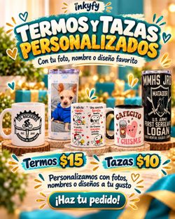 Twrmos y tazas personalizado