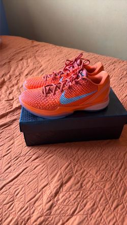 Kobe 6 total orange size 11.5