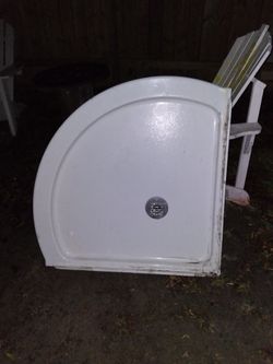 Shower Corner For STAND UP SHOWER