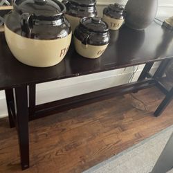 Wooden Console Table