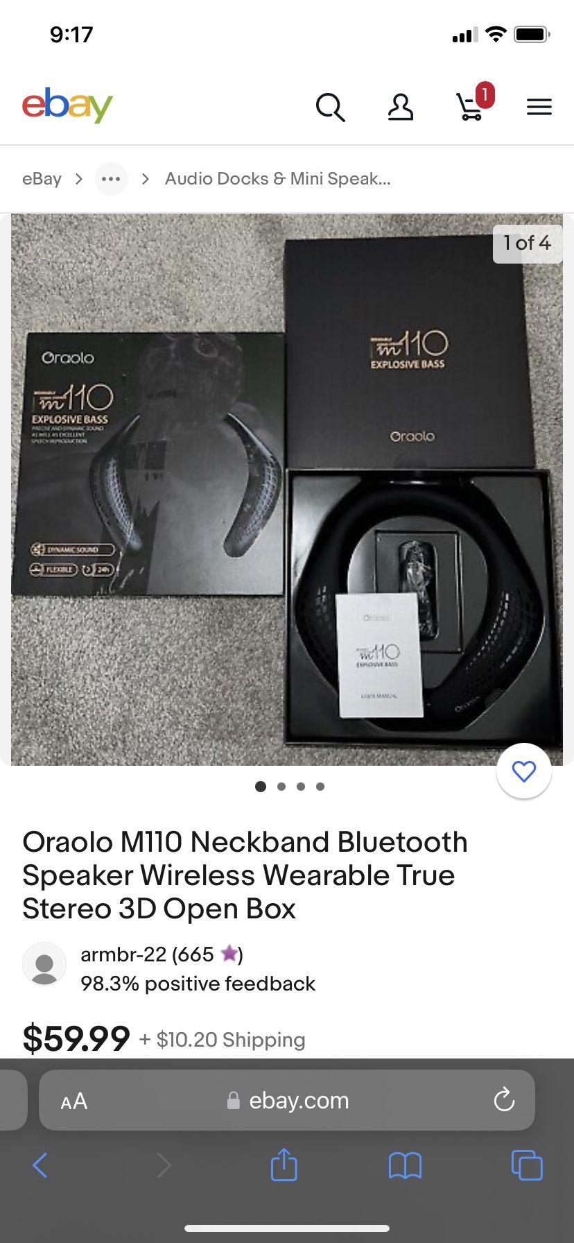 Oraolo M110 Neckband