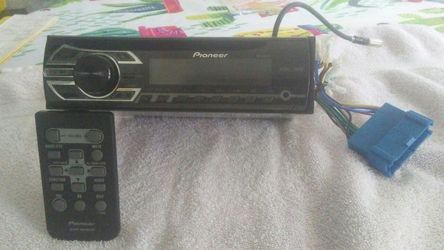 Pioneer Car Stereo With Remote