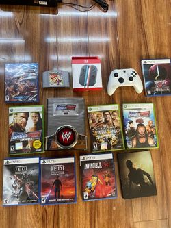 Ps5 ps4 Nintendo games and steelbook