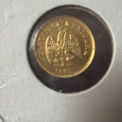 Un peso México gold