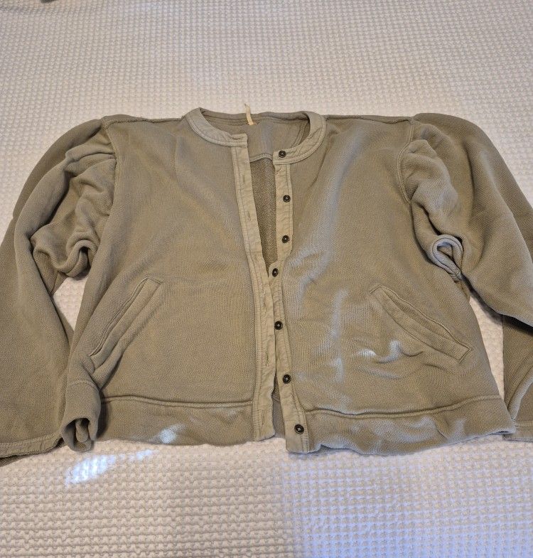 Free People Swing Sweatshirt Cardigan