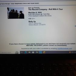 The Record Company @ Belly Up on 11/6/24