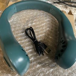 2 New Rechargeable neck Fans