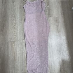 Long Pink Dress