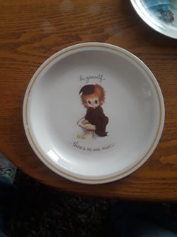 Little Folks Collector plate