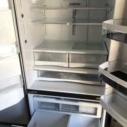 GE Stainless French Door Fridge 