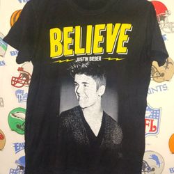 2013 Justin Bieber Believe Pop Music Singer Concert Tour Tee Shirt