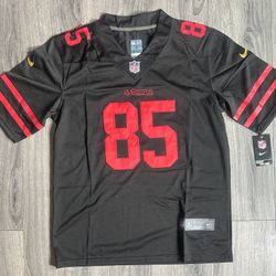 San Francisco 49ers Kittle Black Jersey 