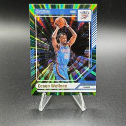 2024-25 Panini Donruss - Cason Wallace #105 Holo Green Laser