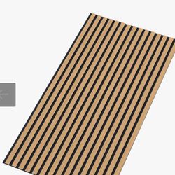 New Wood Look Acoustic Slat Wall Paneling,Sound Proof 3D Wall