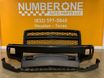 For 2014-2015 Chevrolet Silverado 1500 Front Bumper Grille Chrome & black 10055 Belknap Rd, Sugar Land, TX 77498  The above prices are subject to appl