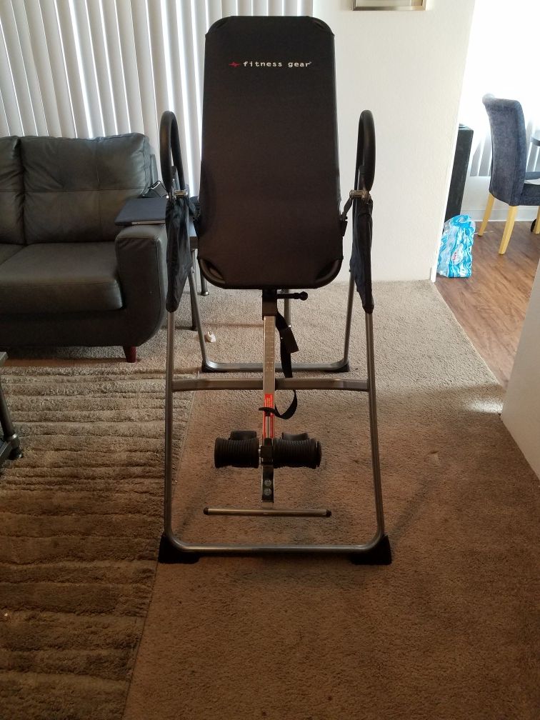 Fitness Gear Inversion Table Model No. 75111