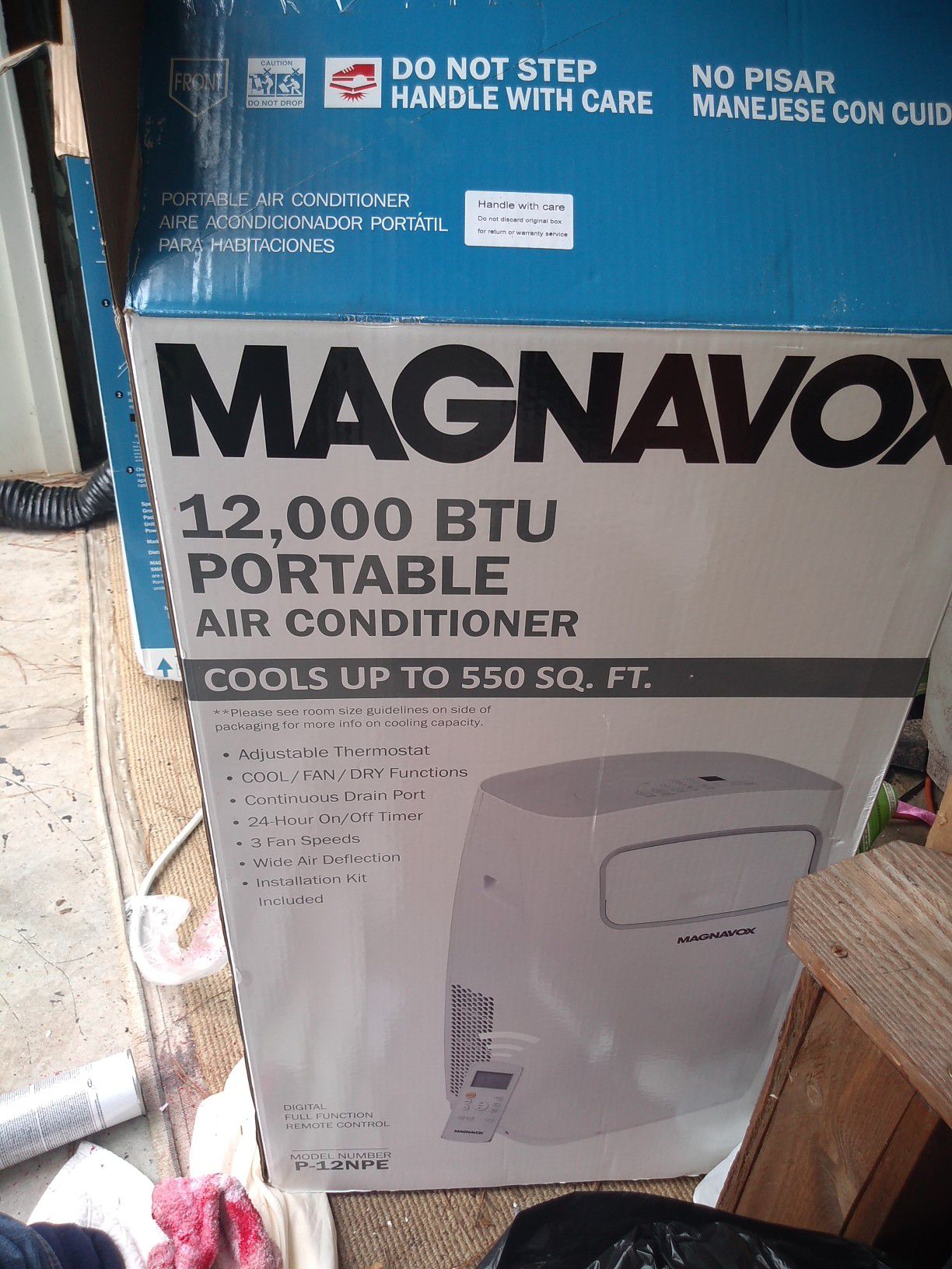 Magnavox portable ac unit